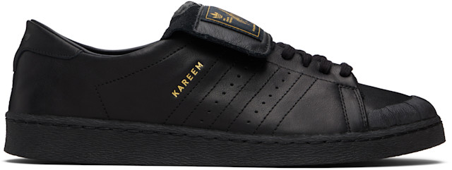 WILLY CHAVARRIA: Black adidas Originals Edition Jabbar Low