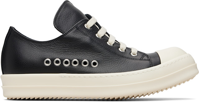 Rick Owens: Black Temple Extreme Low Sneakers | SSENSE