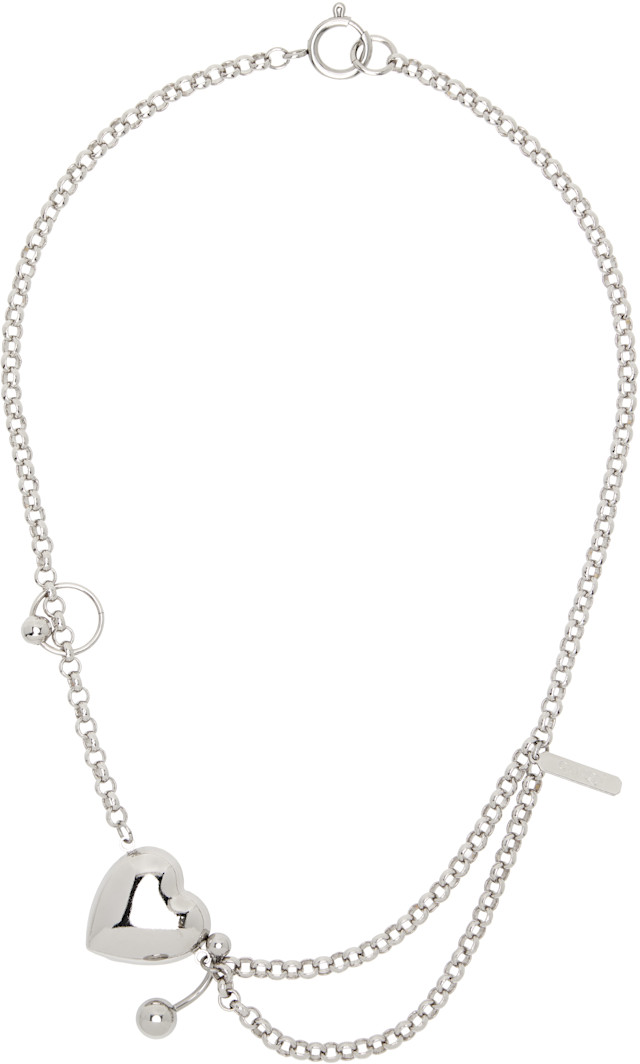 たかと着用justine clenquet lusy necklace Justine Clenquet: Curtis Necklace | SSENSE Canada