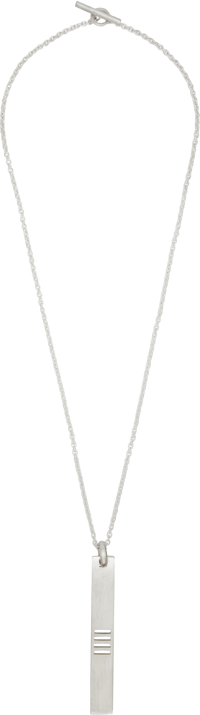 Parts of Four: Plate Necklace | SSENSE