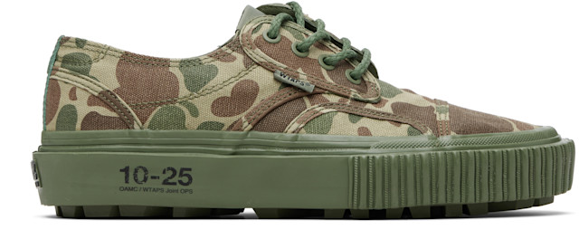 WTAPS: Khaki Vans & OAMC Edition Seylynn Sneakers | SSENSE