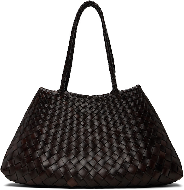 Dragon Diffusion: Brown Santa Croce Big Tote | SSENSE