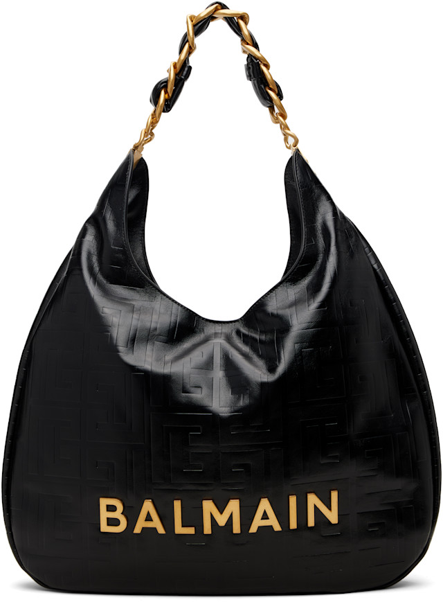 BALMAIN バルマン◆メダリオンロゴ レザーボディバッグ希少 BALMAIN バルマン◇メダリオンロゴ レザーボディバッグ希少 BALMAIN