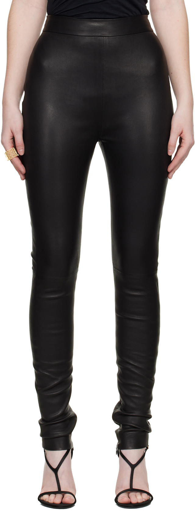 balmain-black-zipped-lambskin-