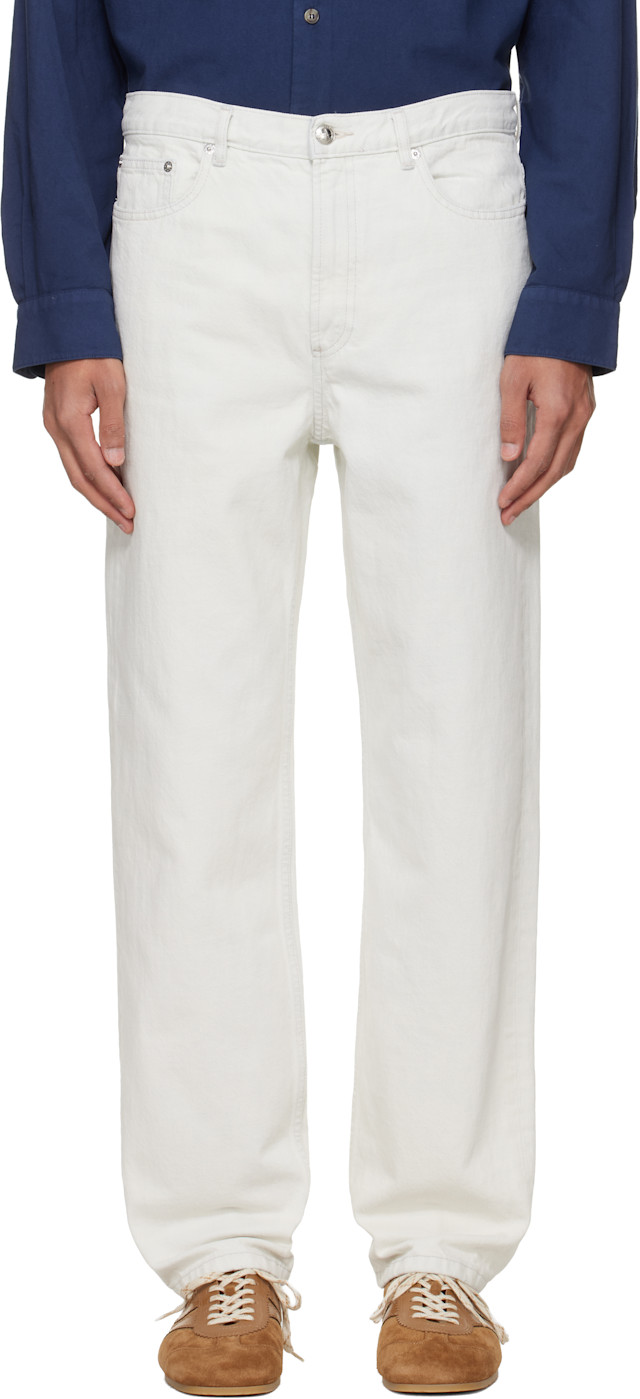 A.P.C.: Blue Martin Jeans | SSENSE