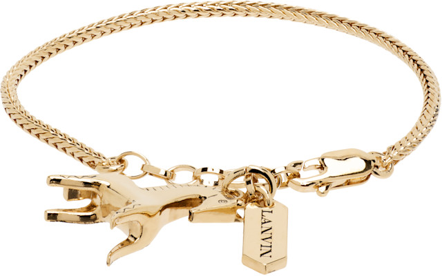 Lanvin: Lunar Year Horse Pendant Bracelet | SSENSE