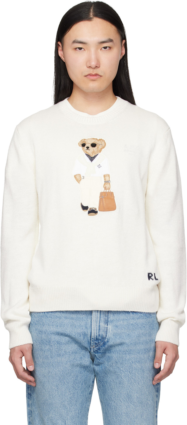 美品 Ralph Lauren Purple Label 伊製 シルクニットタイ ralph-lauren