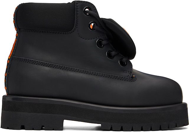 靴 PDF STRADA BOOTS PDF: Black Strada Boots | SSENSE