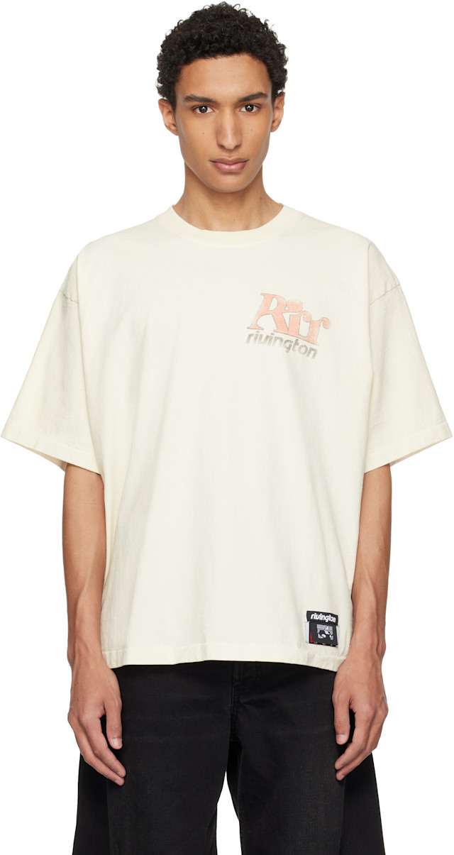 Rivington Roi Rebis: オフホワイト 'Dark Arts CVA' Tシャツ | SSENSE