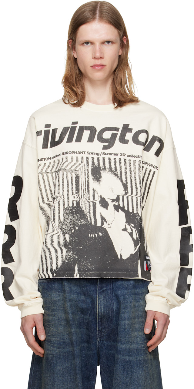 Rivington Roi Rebis: Off-White Isness CVA Long Sleeve T-shirt | SSENSE