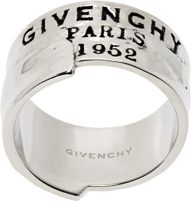 Givenchy: 'GIVENCHY Tape' Ring | SSENSE