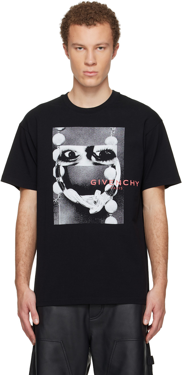 Givenchy: Black Regular Fit T-shirt | SSENSE