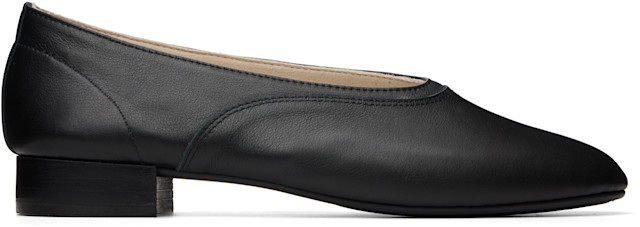 靴 lepetto ballerine Repetto: Black Olympe Ballerina Flats | SSENSE Canada