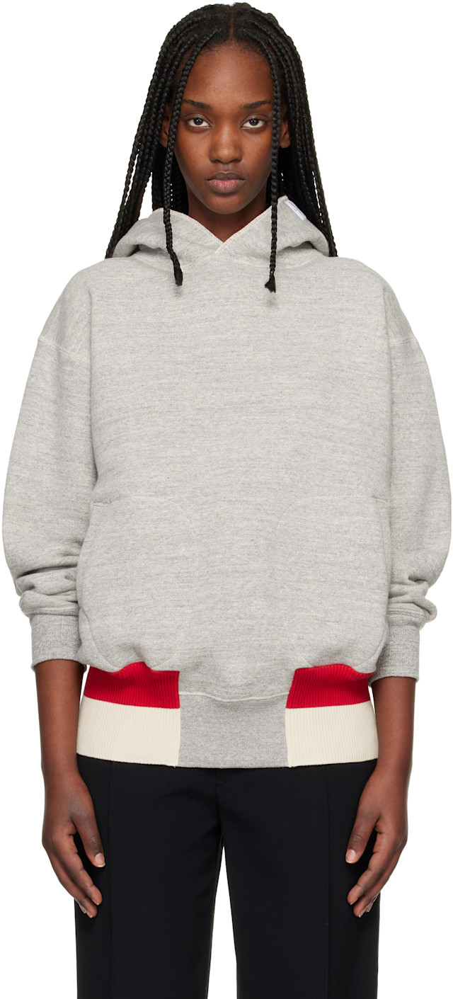 トップス STEFAN COOKE 22SS SIZE S Stefan Cooke: Gray AG Spalding Edition Sideline Parka Hoodie | SSENSE