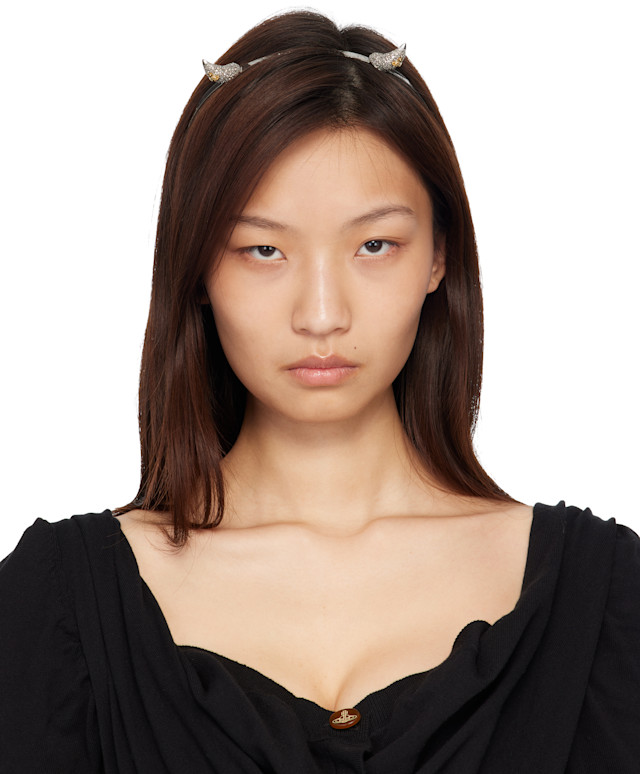 Vivienne Westwood: シルバー Vivienne's Horn Alice カチューシャ