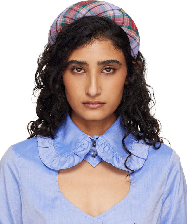 Vivienne Westwood: パープル＆レッド Louth Tartan ラージ