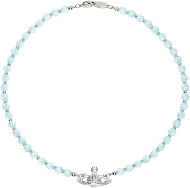 アクセサリー Vivienne Westwood messaline Vivienne Westwood: Messaline Choker Necklace | SSENSE