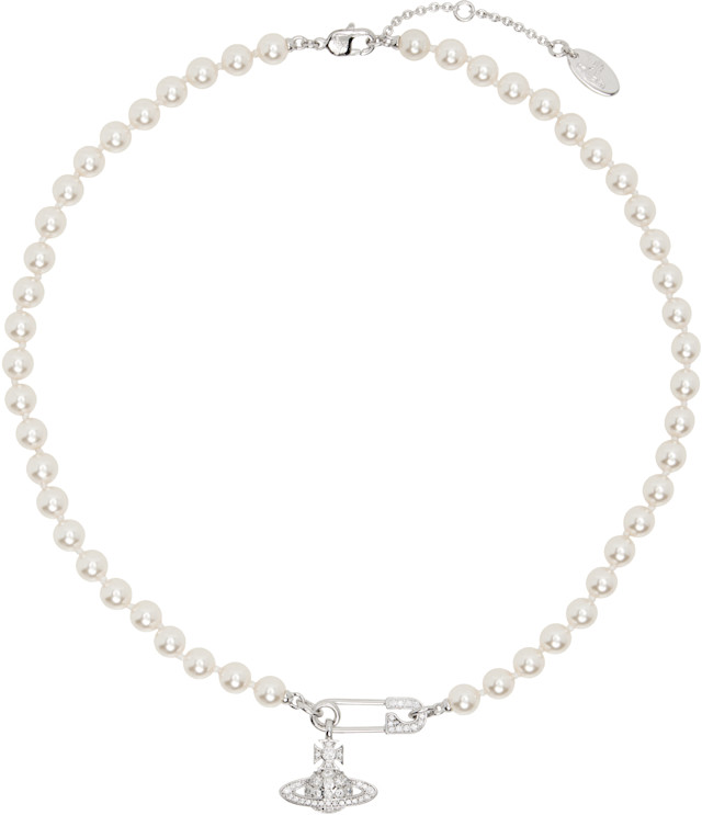 x*x様 Vivienne Westwood パールネックレス Vivienne Westwood: Lucrece フェイクパール ネックレス | SSENSE 日本