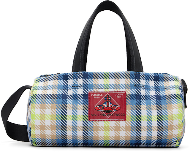 バッグ Vivienne Westwood BLANKET CHECK Vivienne Westwood: Multicolor Paul Cylinder Crossbody Bag | SSENSE