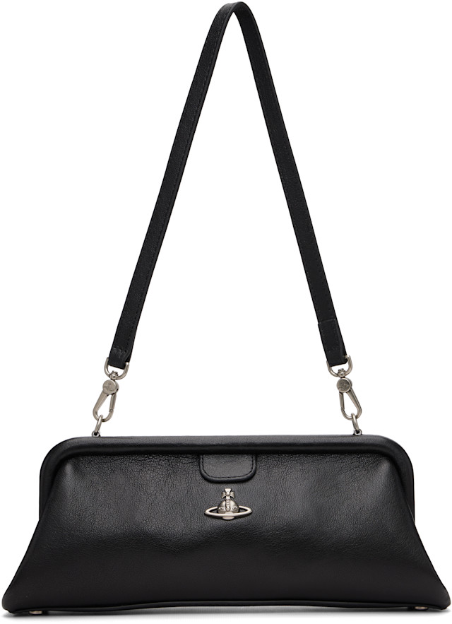 Vivienne Westwood: Black Jane Frame Bag | SSENSE Mexico