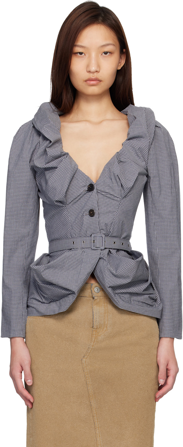 Vivienne Westwood: Gray Kendall Blazer | SSENSE