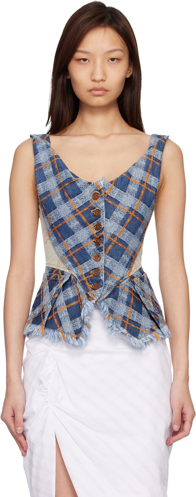 Vivienne Westwood: Blue Monday Top | SSENSE