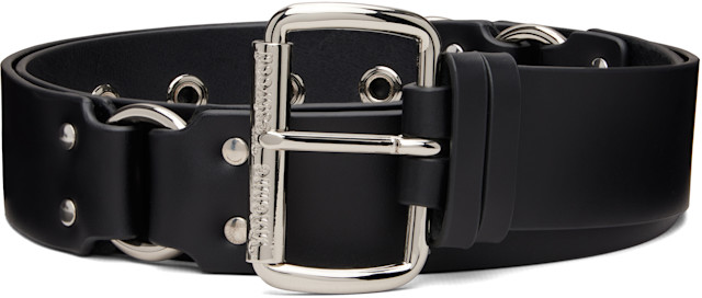 Vivienne Westwood: Black Bondage Belt | SSENSE