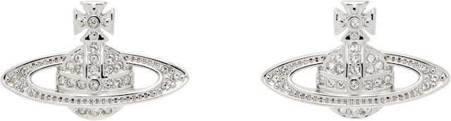 Vivienne Westwood: Mini Bas Relief Earrings | SSENSE