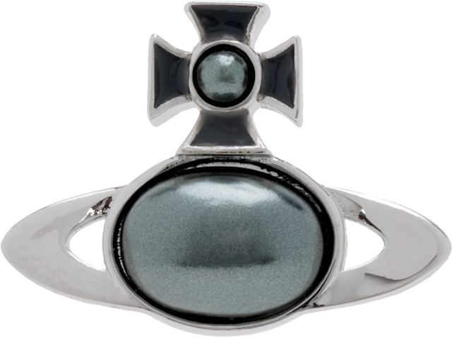 Vivienne Westwood: Gaby Stud Single Earring | SSENSE