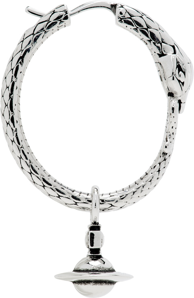 Vivienne Westwood: Man Albane Single Earring | SSENSE