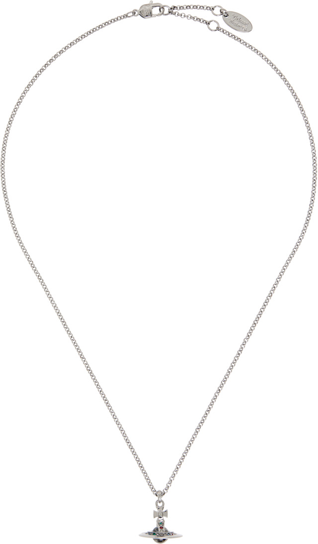 Vivienne Westwood: New Petite Orb Pendant Necklace | SSENSE