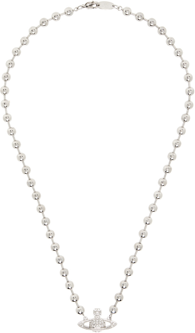 Vivienne Westwood: Thames Mini Bas Relief Necklace | SSENSE