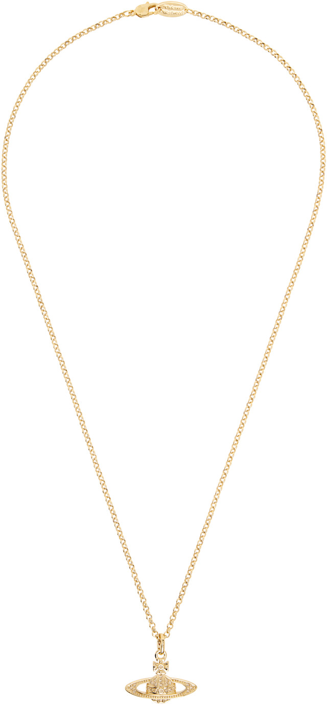新品　ヴィヴィアン　GIGLIOLA SMALL PENDANT S GOLＤ Vivienne Westwood: Small Bas Relief ペンダント ネックレス | SSENSE
