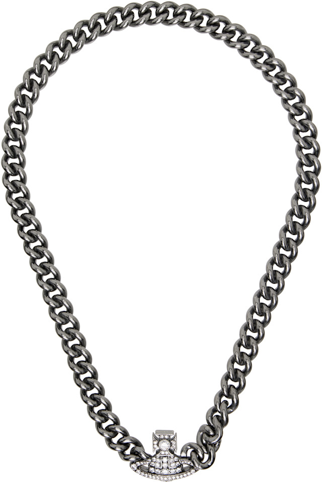 Vivienne Westwood✨Graziellaネックレス　シルバー Vivienne Westwood: Graziella ネックレス | SSENSE 日本