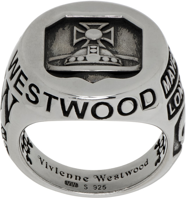 Vivienne Westwood リング 指輪 925 XL Vivienne Westwood: Lancelot シュバリエリング | SSENSE 日本