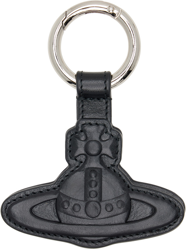 Vivienne Westwood: Black Orb Magnet Keychain | SSENSE