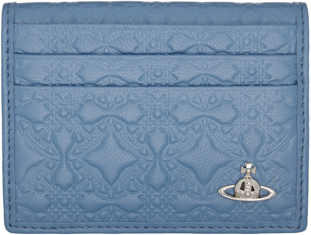 Vivienne Westwood: Blue Bifold Man Card Holder | SSENSE