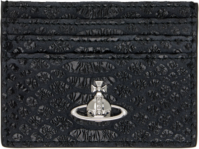 Vivienne Westwood: Gray Flat Card Holder | SSENSE