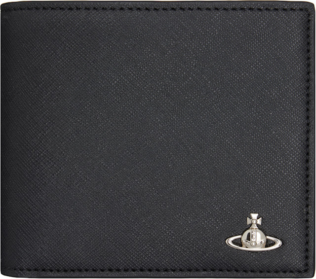 Vivienne Westwood: ブラック Coin Pocket Man 財布 | SSENSE 日本