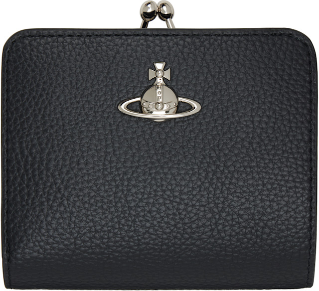 Vivienne Westwood: Black Front Pocket Wallet | SSENSE