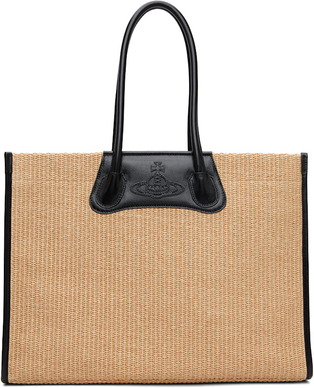 Vivienne Westwood: Beige Troy Tote | SSENSE