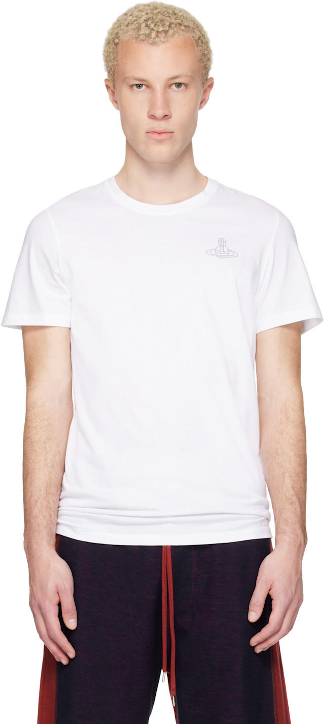 Vivienne Westwood: Two-Pack White Cotton Jersey T-shirts | SSENSE