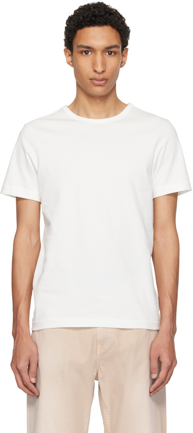 Merz b. Schwanen: ホワイト Classic Fit Tシャツ | SSENSE 日本