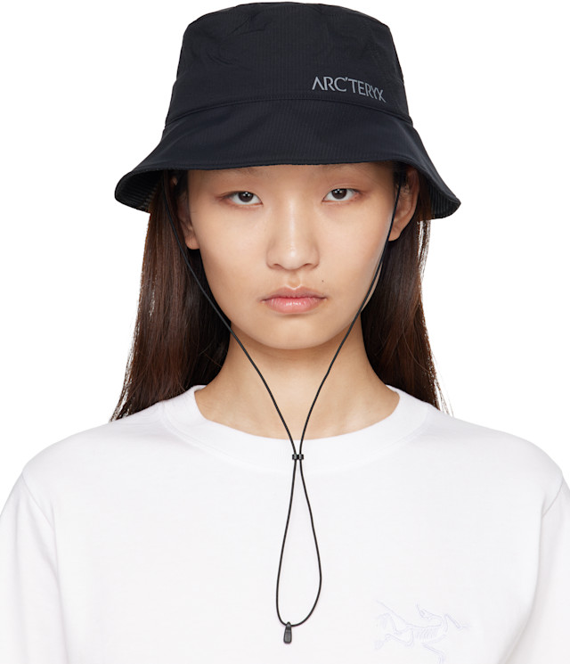 帽子 soloist foodie Arc'teryx: Black Sinsolo Bucket Hat | SSENSE Canada