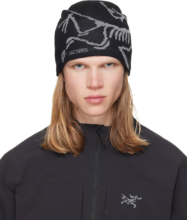 ARC'TERYX ERNIE TOQUE ブラックビーニー 新品 ARC'TERYX アークテリクス CLASSIC BEANIE TOQUE ロゴ刺繍
