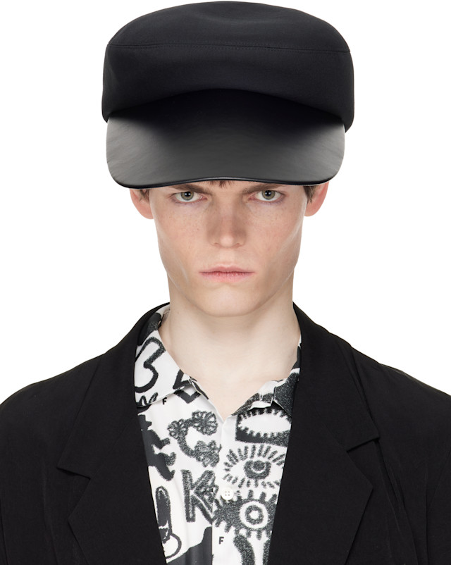 Comme des Garçons Homme Plus: Black Hizume Edition Faux-Leather