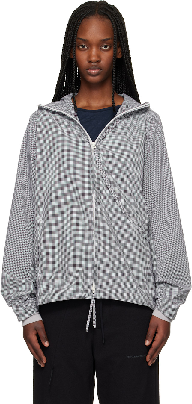 POST ARCHIVE FACTION (PAF): Gray Opening Jacket | SSENSE Australia
