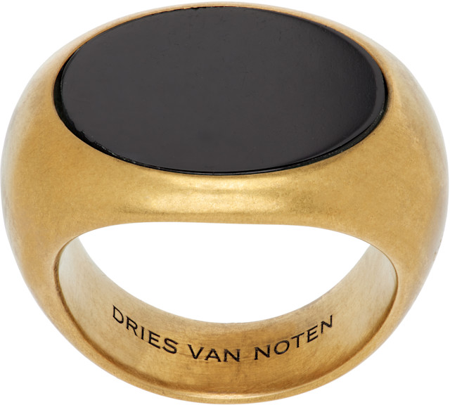 Dries Van Noten: Stone シグネットリング | SSENSE 日本