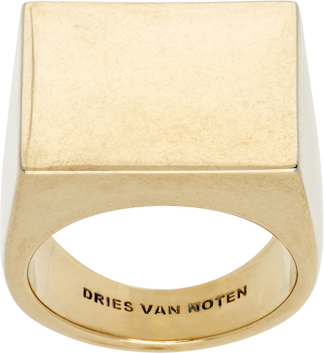 Dries Van Noten: Signet Ring | SSENSE