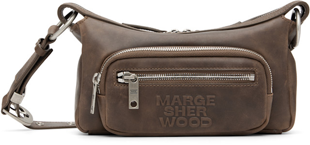 MARGESHERWOOD: Brown Outpocket Mini Bag | SSENSE